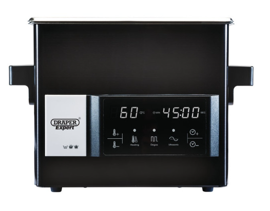 Draper Tools cuba de limpieza ultrasónica 3 Litros 270x170x240mmArray