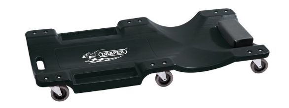Carro de mecánico Draper Tools negro 1010x475x130mm Max120KgArray