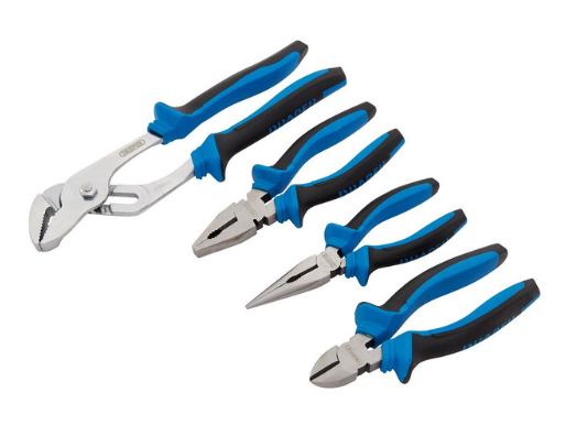Conjunto de alicates de aperto suave Draper Tools (4 peças)Array