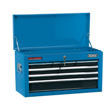 Draper Tools caja de herramientas estrecha 6 cajones 24" azul 600x255x345mm