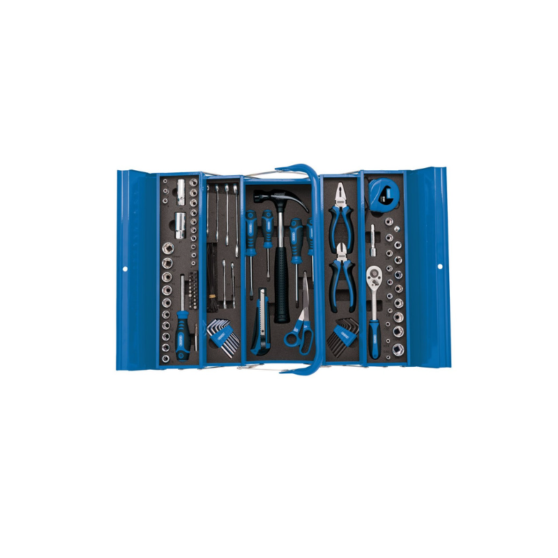 Kit de herramientas Draper Tools en módulos de espuma que incluye herramientasArray