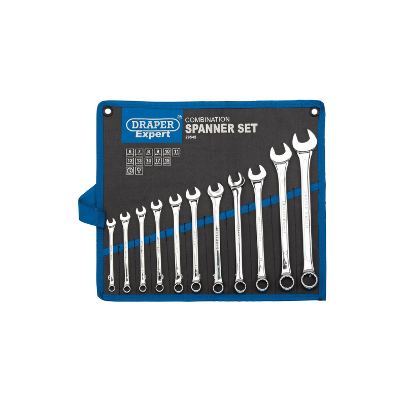 Draper Tools conjunto de chaves combinadas métricas ( 11 peças )Array