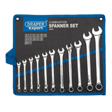 Draper Tools conjunto de chaves combinadas métricas ( 11 peças )