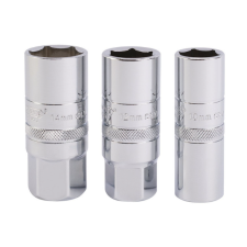conjunto de chaves de caixa de 1/2" para velas de ignição Ferramentas Draper (3 peças)