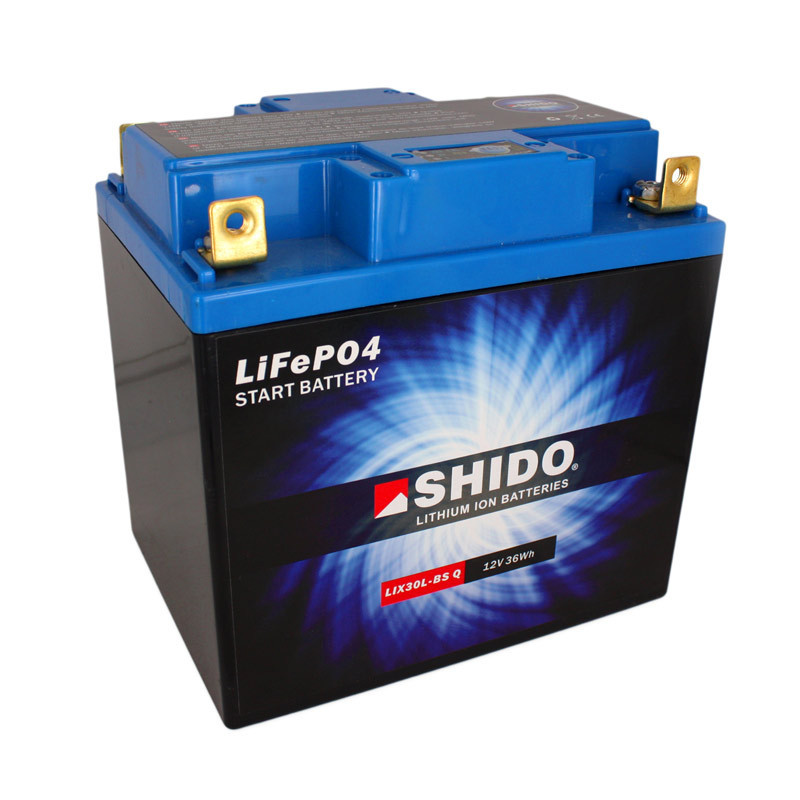 Bateria de lítio 30A Shido 166X126X175mm 2kgArray