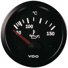 Termómetro de aceite VDO, Ø 52 mm, de 50 a 150 °C, 310-010-003K