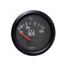 Temperatura do óleo 150° VDO Diâmetro internacional 52mm Fundo Preto