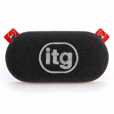 Filtro de aire abombado ITG Megaflow JC30 para carburador simple de 40 mm