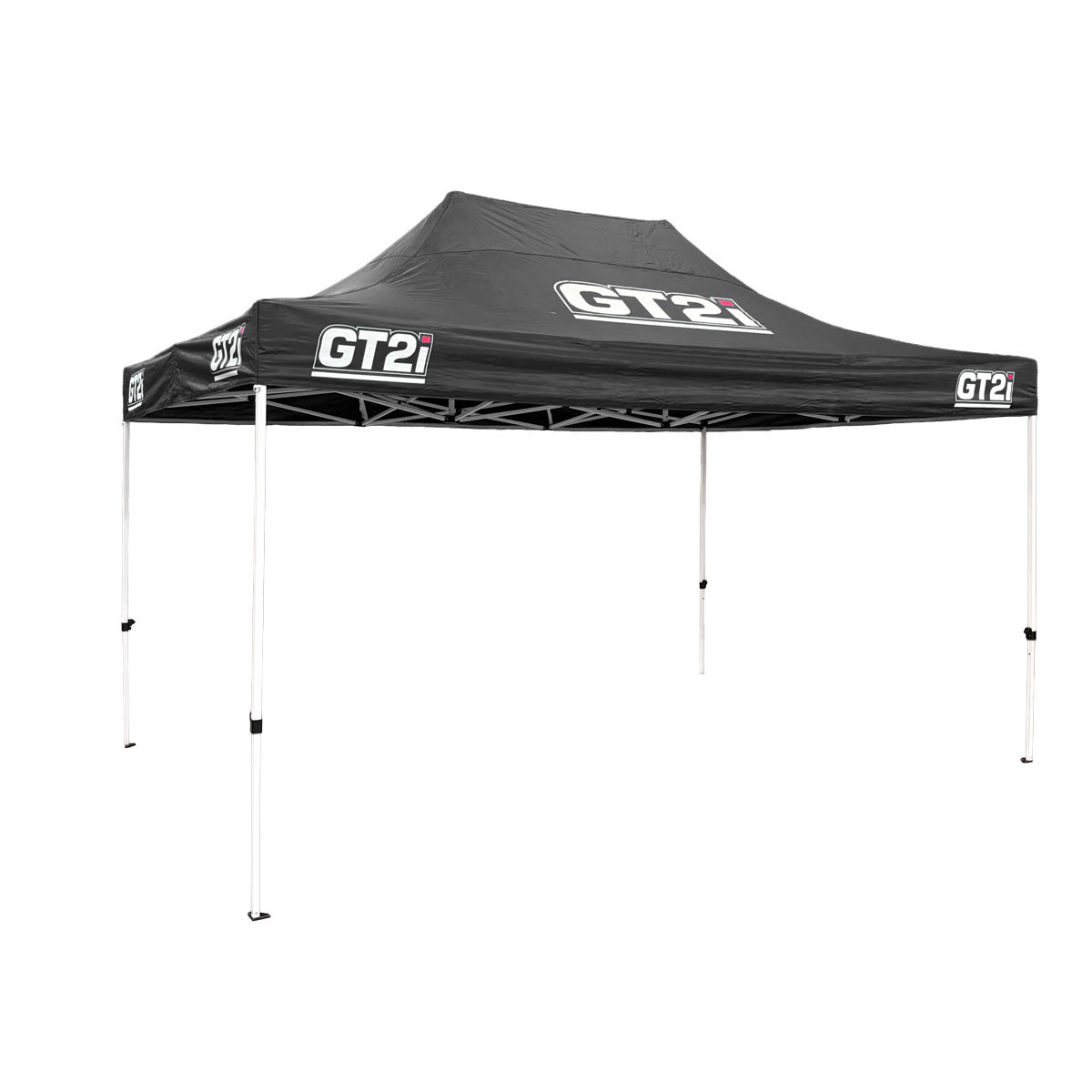 Techo negro con logotipo, tienda de 3 × 4,5 m | GT-T3X4-5M-N-TECHO-1Array