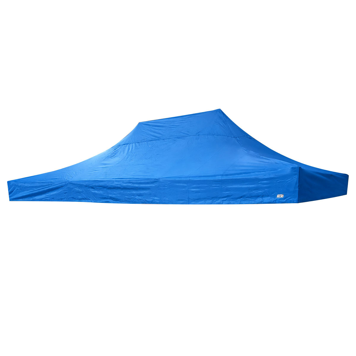 Techo azul con logotipo pequeño, 3 × 4,5 m | GT-T3X4-5M-B-TECHO-2Array