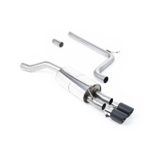 Milltek SSXVW560 Catback de origem sem silenciador e com encaixe Jet-90 Carbone