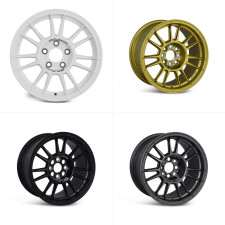 Roda EVOCorse X3MAZero 6,5x13 Multi PCD 4x 98-100-108 4X98 ET7 A58,1 - Fiat