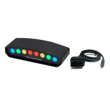 Shift light Cartek OBD2 con 8 LED RGB CK-LS-OBD