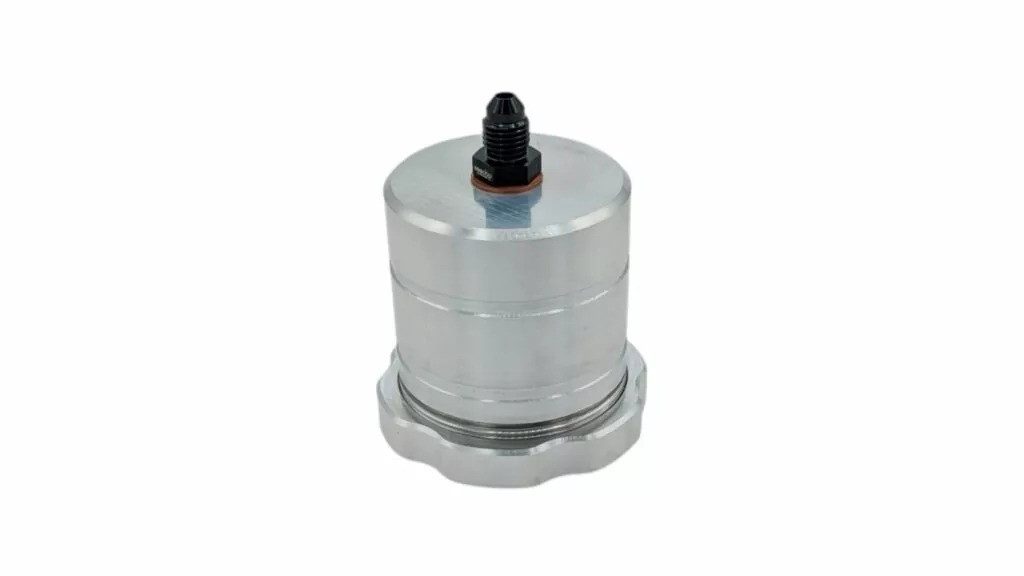 Depósito de líquido de frenos de aluminio - Rosca de 7/16"Array