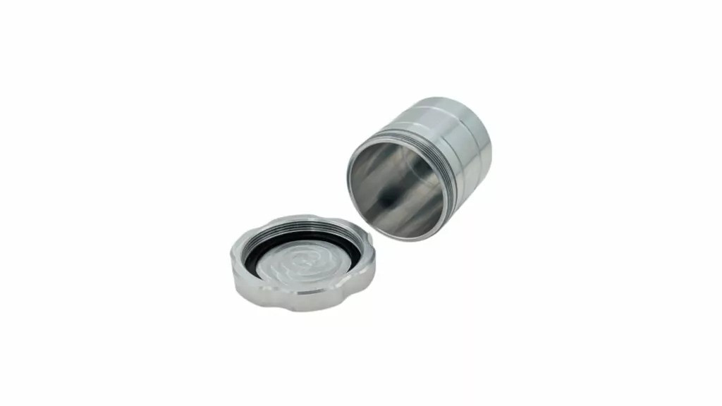 Depósito de líquido de frenos de aluminio - Rosca de 7/16"Array