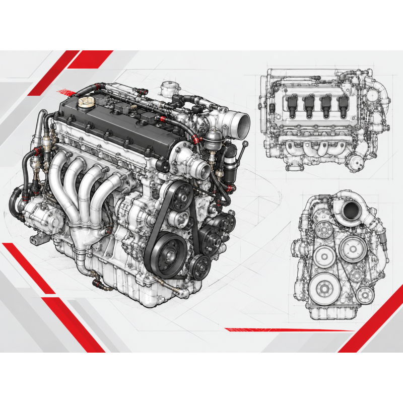 Motor del Peugeot 205 Gti 1900 Grupo AArray