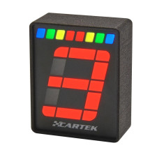 Indicador de marcha engatada Cartek Club + luz de mudança de caixa CK-LG-CL