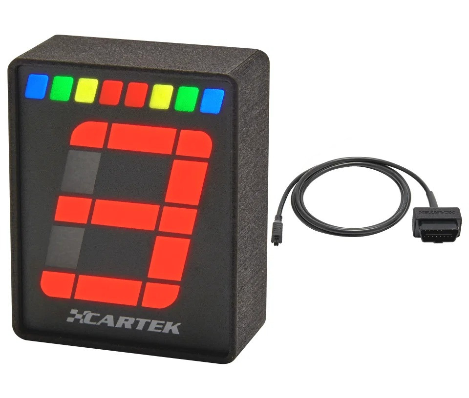 Indicador de marcha engatada Cartek OBD2 + luz de mudança de caixa CK-LG-OBDArray