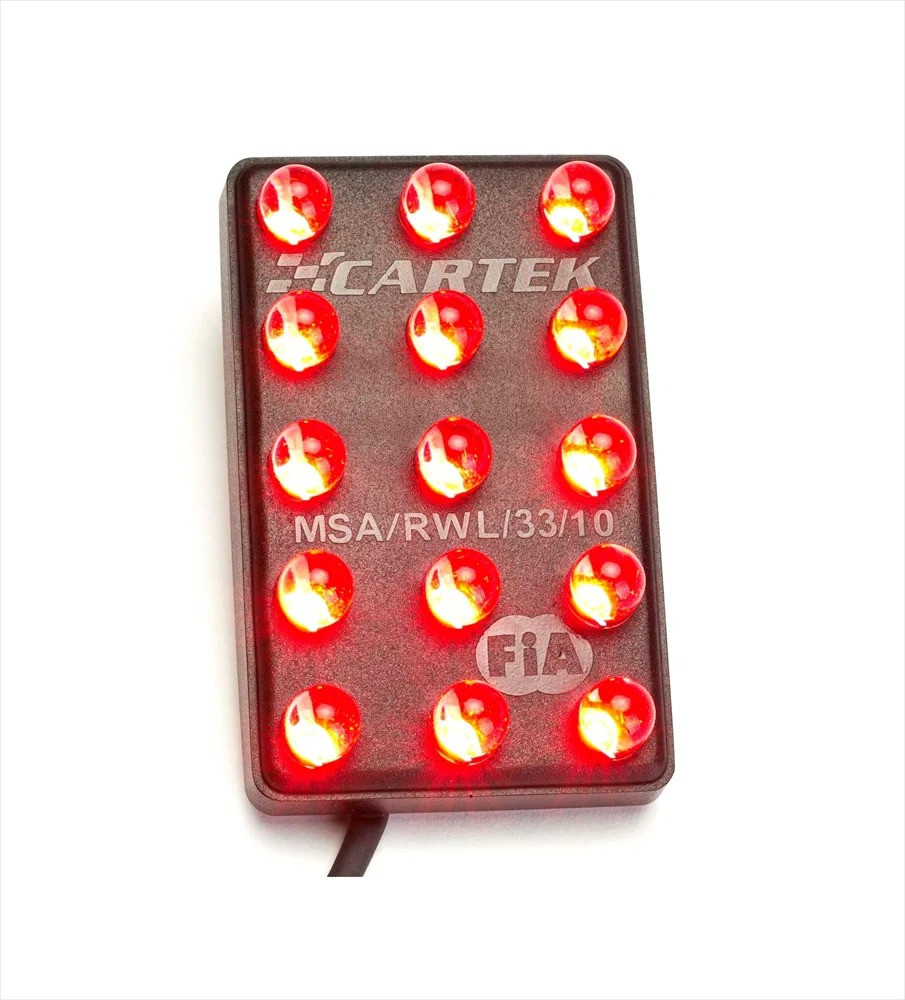 Lluvia de luz LED Cartek FIA vertical fija | CK-LR-15-VArray