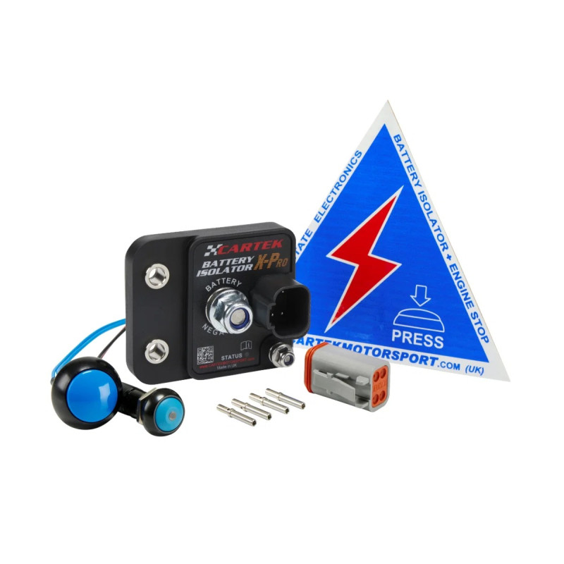 Kit de interruptor corta-circuito eletrônico Cartek X-Pro com botão exteriorArray