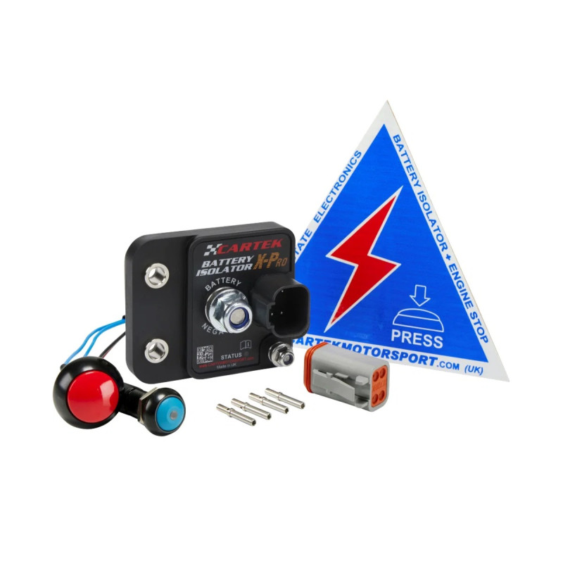 Kit de interruptor corta-circuito eletrônico Cartek X-Pro com botão exteriorArray