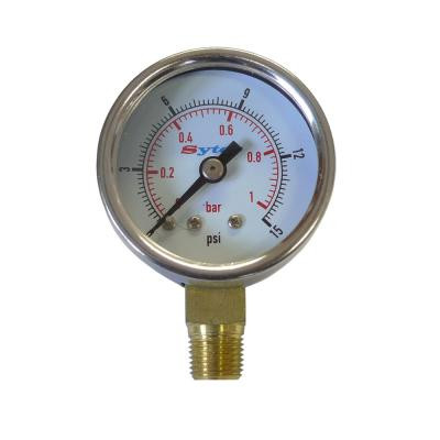 Manómetro de presión de combustible para carburador Sytec 0-1 bar - FPG001Array