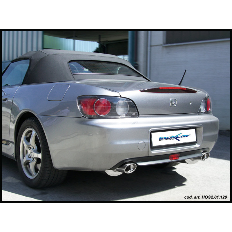 tubo Afrique Inoxcar, AFHON.SIL, descatalizador Honda S2000, eliminación del catalizador, tubo de acero inoxidable con silenciadArray