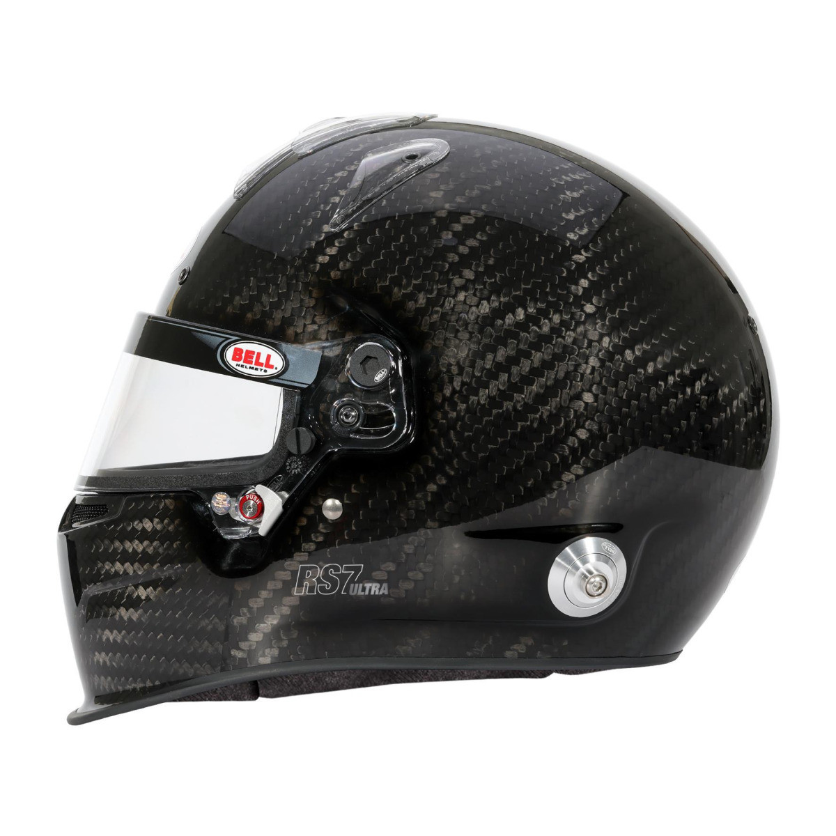 BELL RS7 Carbon Duckbill Casco con pico Hans FIA8859-2024/SA2020Array