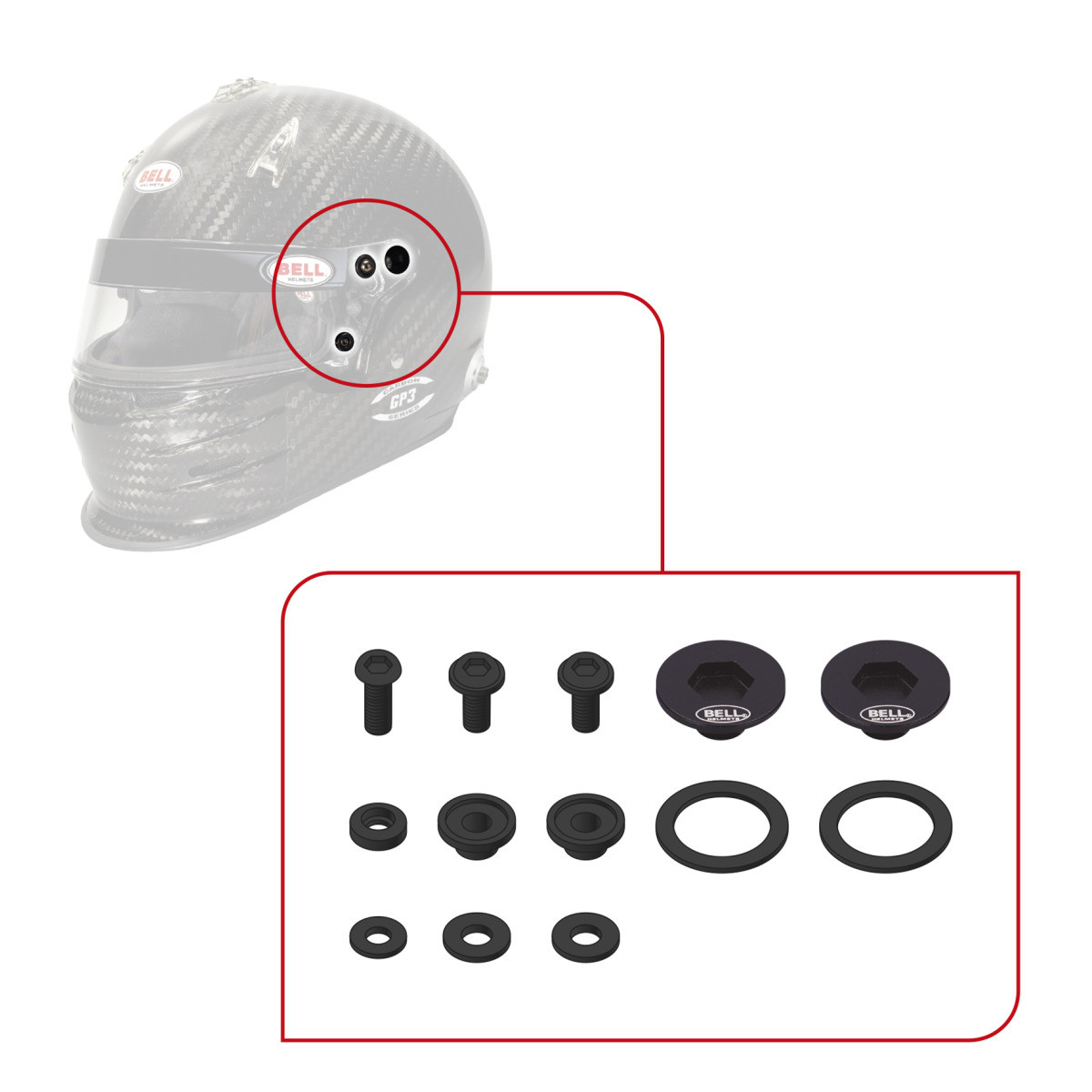 Kit tornillos visera BELLArray