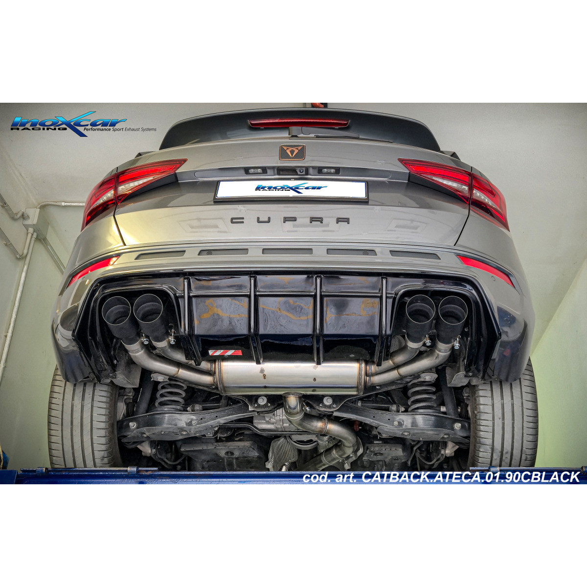 Cat-Back Inoxcar Ateca 190 ch - CATBACK.ATECA.01.90CBLACKArray