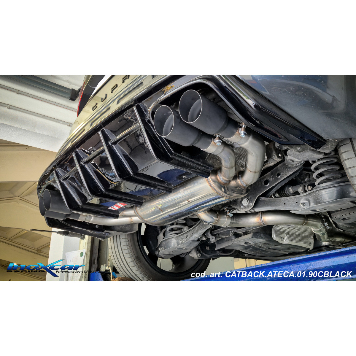 Cat-Back Inoxcar Ateca 190 ch - CATBACK.ATECA.01.90CBLACKArray