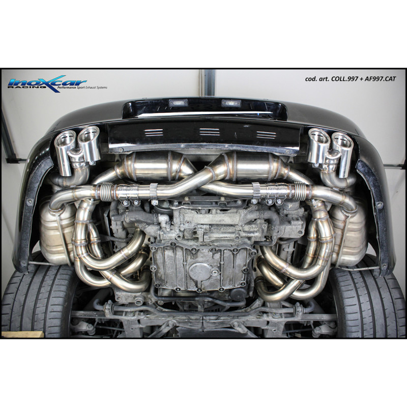 Colectores Inoxcar para Porsche 997 Carrera y 4S - COLL.997Array