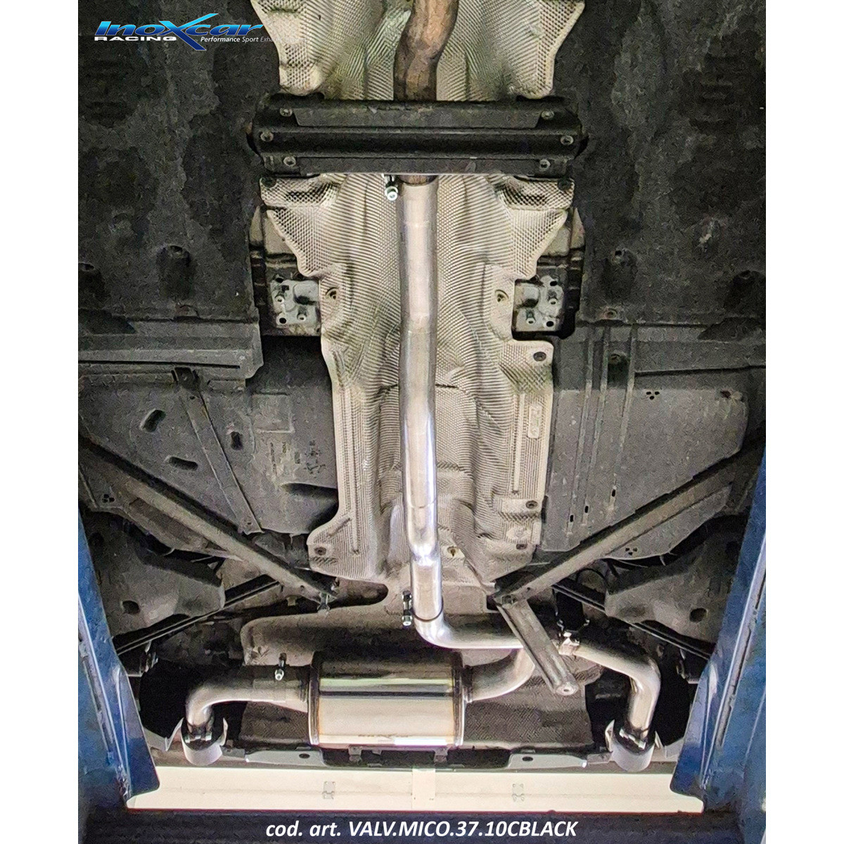 Silenciador com válvula Inoxcar Countryman - VALV.MICO.37.10CBLACKArray