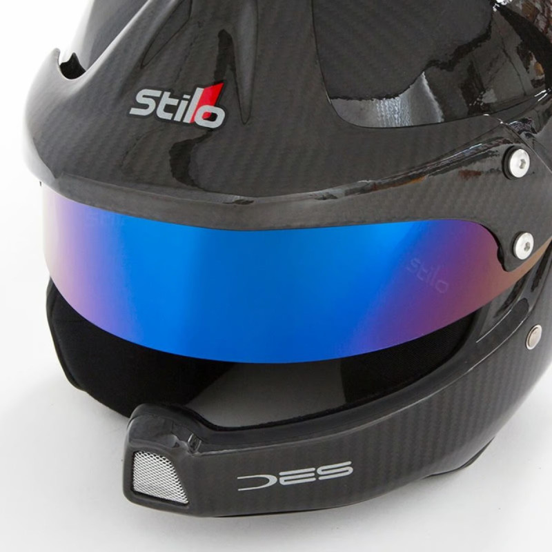 Viseira curta Stilo em irídio azul Venti WRC DES - YA0241Array