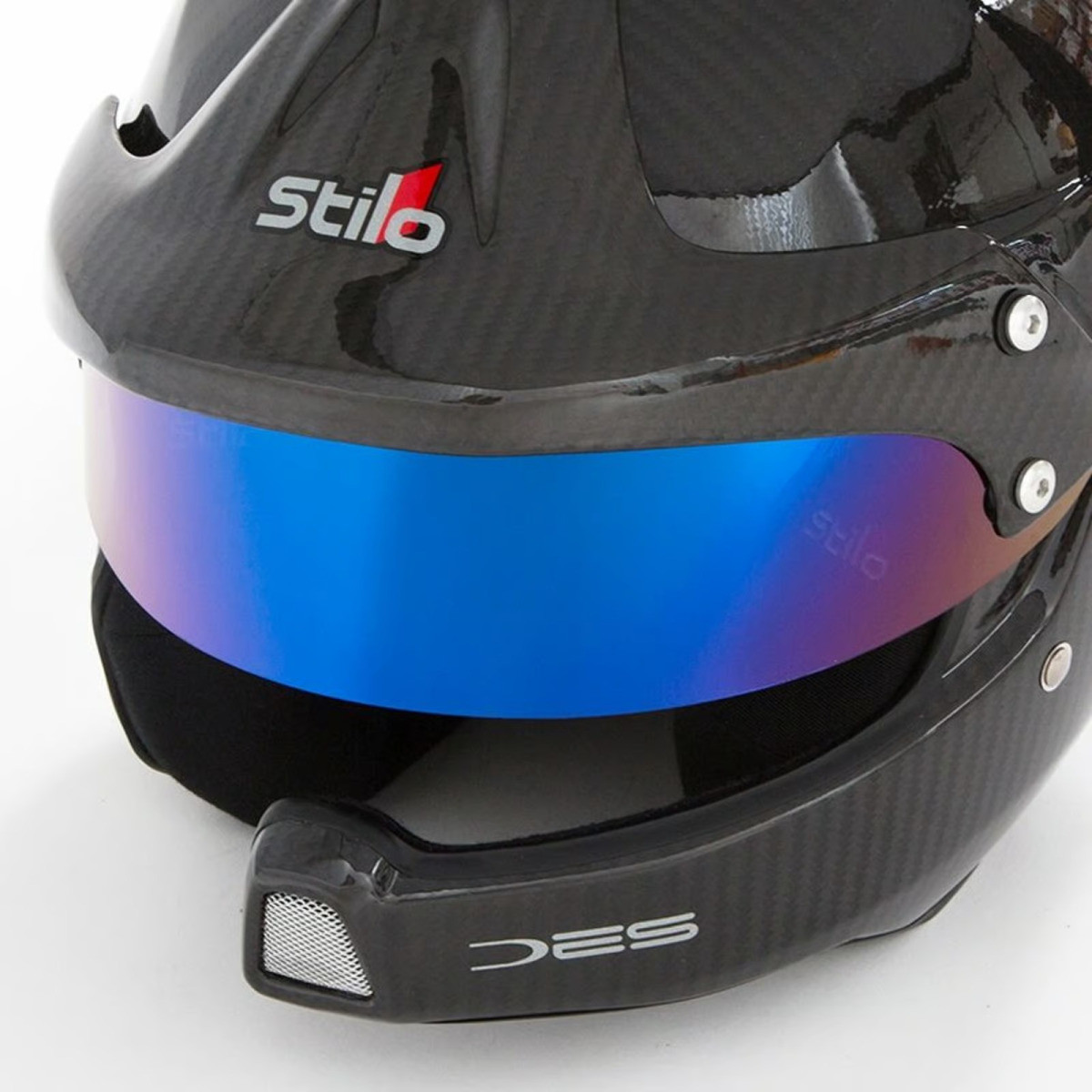 Viseira curta Stilo em irídio azul Venti WRC DES - YA0241Array