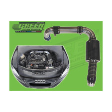 Kit admisión directa CARBONO GREEN FILTER AUDI TT II (8J) 2,0L TFSI 09/06-06/10
