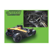 Kit admisión directa CARBONO GREEN FILTER KTM X-BOW 2,0L 16V TFSI 08-