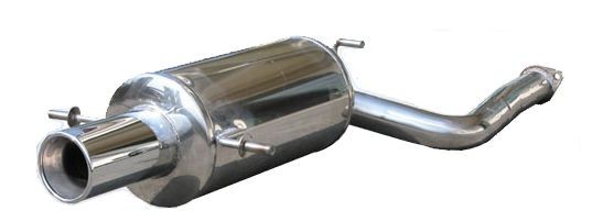 Inoxcar Inox Silenciador / Escape Subaru Impreza WRX Depois de 2001 Saída 1x102mmArray