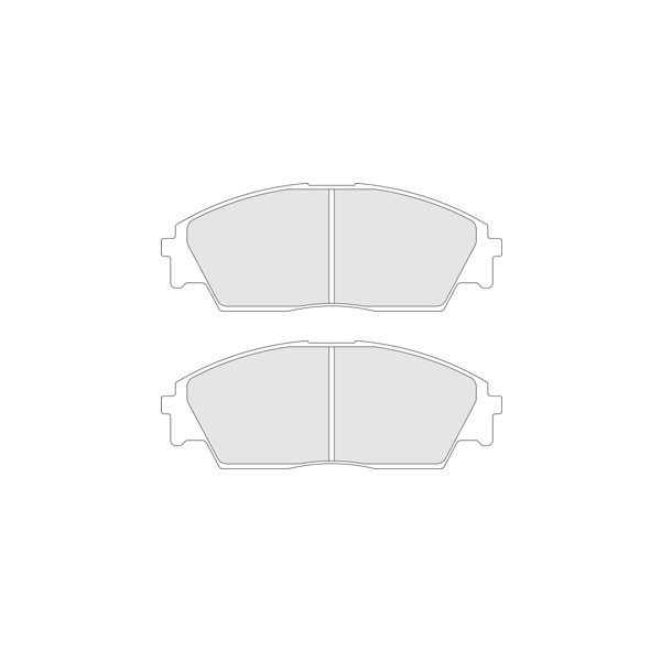 Pastilhas de travão CL Brakes RC6 Frente Honda Civic 1.6 16vArray