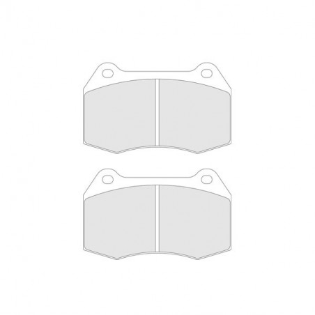Pastilhas de travão CL Brakes RC6E dianteiro Nissan 350z