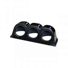 Soporte GT2i Race & Safety 3 manómetros look carbono