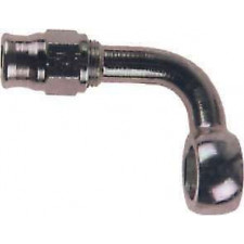 Banjo largo Goodridge 90° 3/8 diámetro 10mm aluminio