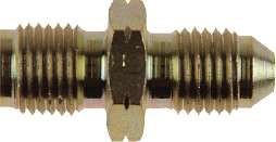 Adaptador macho / macho Goodridge 3/8x24 JIC - 7/16x20 côncavoArray