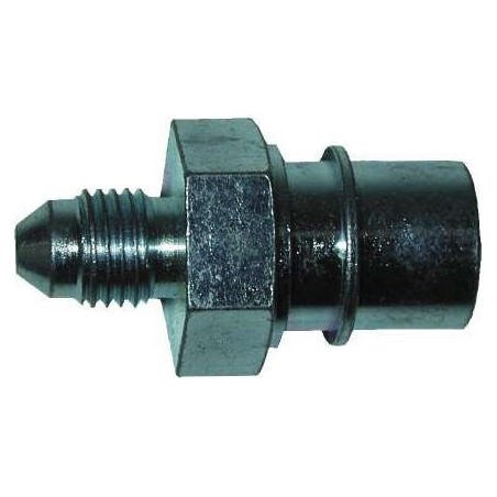 Adaptador Goodridge Macho 7/16x20 Dash4 / Hembra M10x100 Convexo
