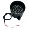 Luz de lluvia con LEDS FIA redonda