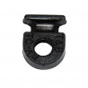 Suporte de montagem de flange médio preto