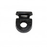 Suporte de fixação para flange pequena Modelo preto