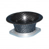 Trompeta Aire Carbono Jenvey 50x40 Carburadores