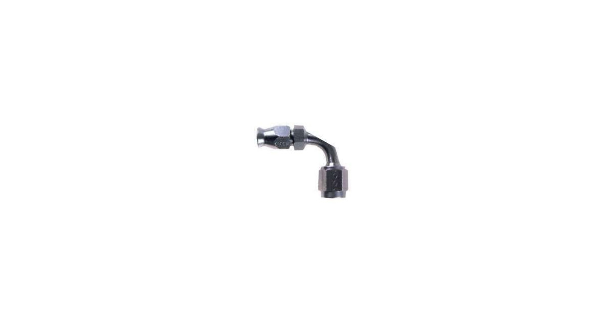 Racor Hidráulico Hembra Goodridge 90° 3/8X24 Serie 600 Cromo