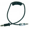 Cabo / Adaptador Capacetes Stilo WRC - Rádio Peltor